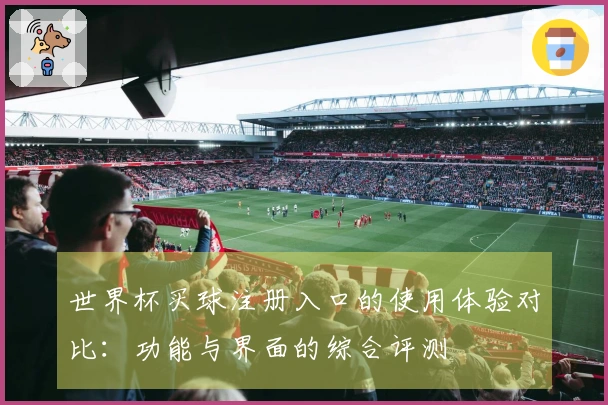 世界杯买球注册入口的使用体验对比：功能与界面的综合评测